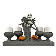 NBX Jack Skellington Tombstone Votive Candle Holder